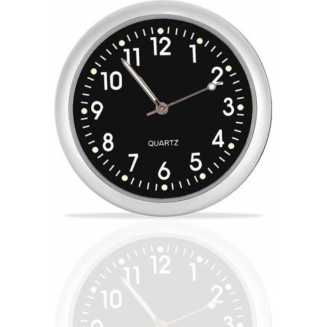 AGE Horloge de voiture, horloge de tableau de bord de voiture horloge lumineuse de tableau de bord de voiture horloge de ventilation de voiture décoration de mai (1/5)