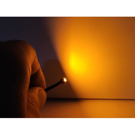 10 Pezzi Micro Mini Lampada LED 12V SMD 3528 Giallo Per Luci Spia Auto Jeep (1/3)