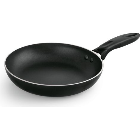 Poêle antiadhésive Ø 20 cm H 4 cm fond plat aluminium poignée plastique - Was Germany