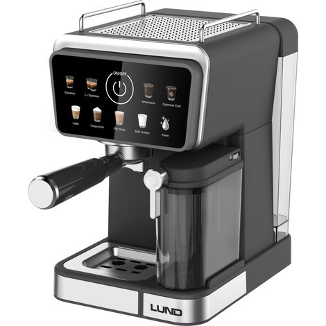 Kaffeevollautomat mit Milchaufschäumer 1350W, 9-in-1 (1/5)