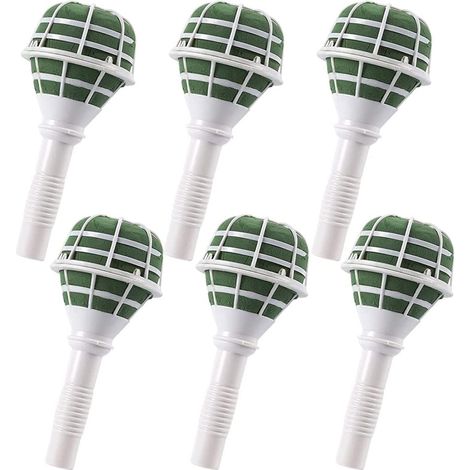 Set of 6 Flower Bouquet Holder Floral Handle Wedding Bridal Bouquet Handle for Floral Arrangement We (1/5)