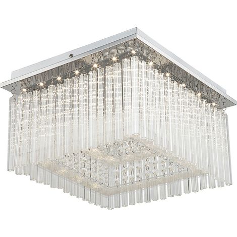 Globo - plafón - Vince - cromo - metal - LED - 68567-21 (1/4)