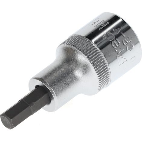 Gedore red Schraubendrehereinsatz Bit 6-kant, SW 6 mm, 1/2'' 12,5 mm, Schraubenziehereinsatz, Werkzeug, R62550610, Stahl (1/5)