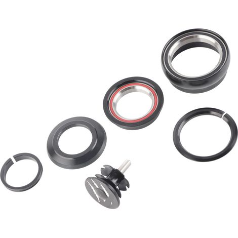 Paliers de direction vélo aluminium 28.6x44-50.6x39.8mm traitement thermique T6 roulements étanches haute précision (1/5)