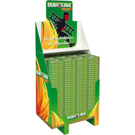 ACCENDIFUOCO 40 CUBI DIAVOLINA PALBOX 270 PZ 15300