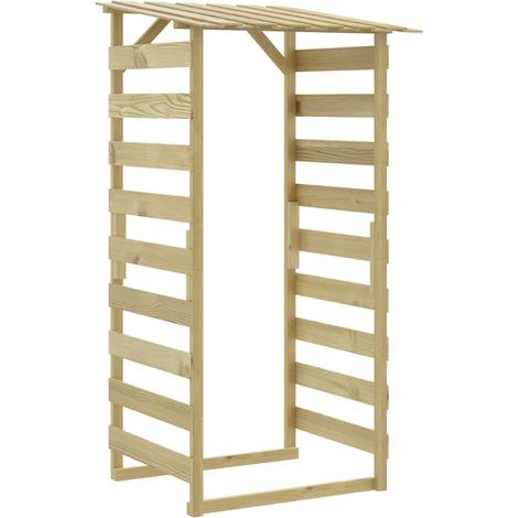Pergola con Tetto 100x90x200 cm in Legno di Pino Impregnato vidaXL