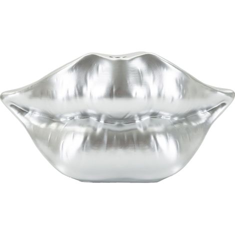 MOUTH JAR LIP SILVER CM 23X8X12