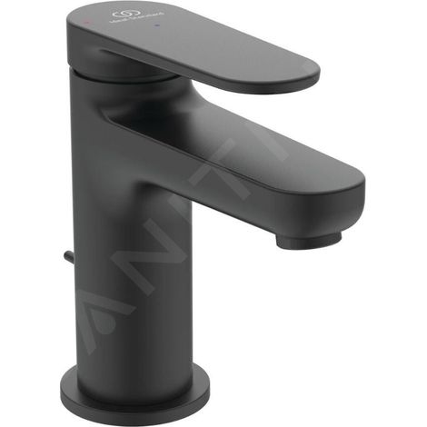 Ideal Standard Cerafine Nuovo - Mitigeur de lavabo avec bonde, BlueStart, noir soyeux BD767XG (1/5)