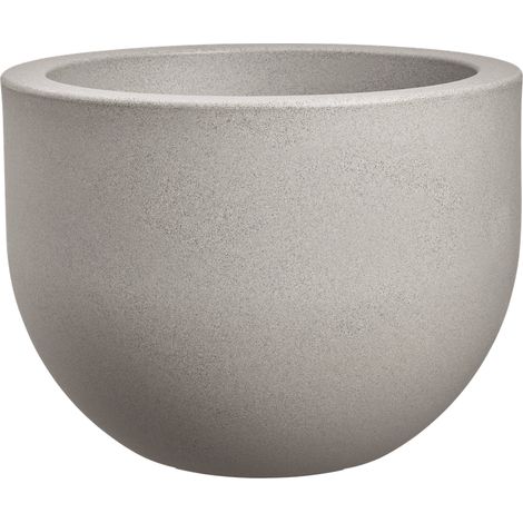 Florus Grace Round 40 - Gris - Ø 39 x H 29 cm - extérieur - 100% recyclé