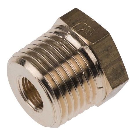 Bague de réduction Laiton Droit Legris R Mâle 1/2pouce - Femelle 1/8pouce ( Prix pour Paquet de 5 )