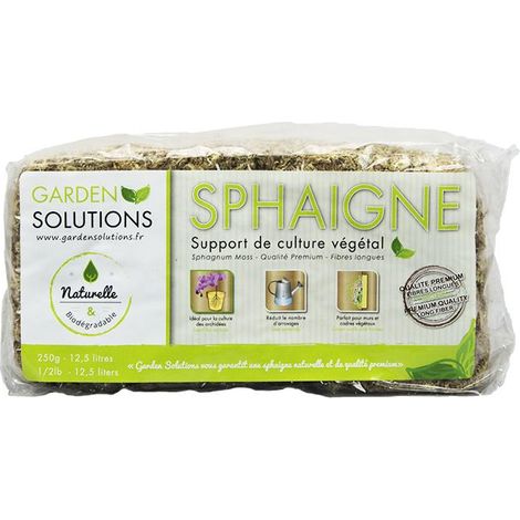 Sfagno cileno in fibre (250 g - 12,5 lt)