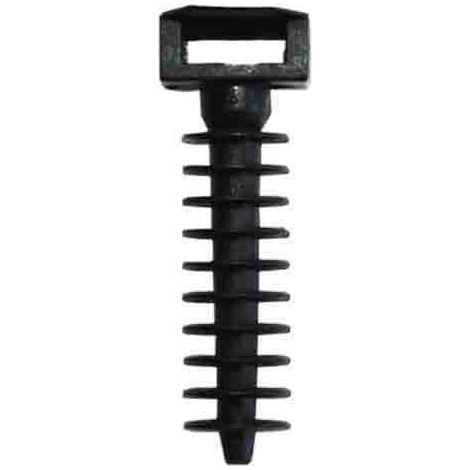 Tappo EDM nero N°8 per flangia (Blister 25 unità) (1/2)