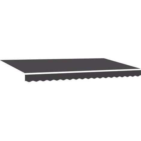 Maison Exclusive - Tenda Retrattile Antracite 350 x 200 cm Poliestere e Alluminio