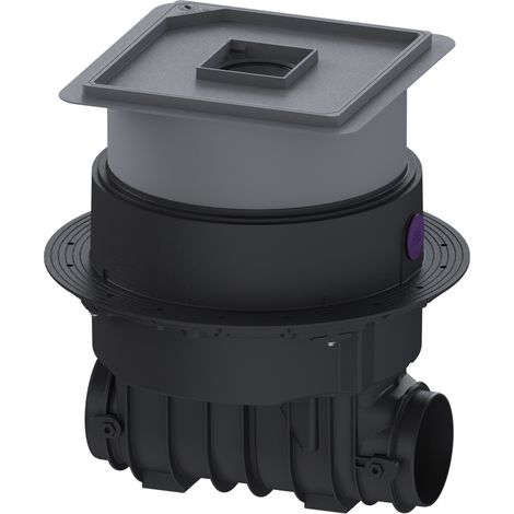 KESSEL-Impianto di pompaggio antiallagamento Pumpfix M - Underfloor, senza raccordi, piastrellabile, 24000X