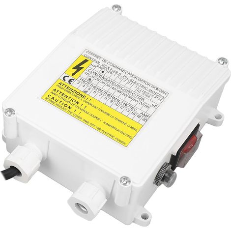 Well Pump Control Box, External Switch Controller (1/5)