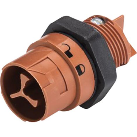 Wieland Electric 46.032.5051.4 Rundstecker Stecker, Einbau Gesamtpolzahl: 2 Serie (Rundsteckverbinde