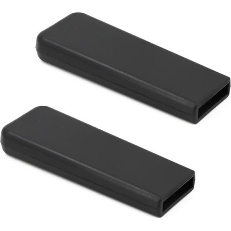 Poignée Plate 100mm PVC 30 x 5/6 mm (Lot de 2) (1/3)