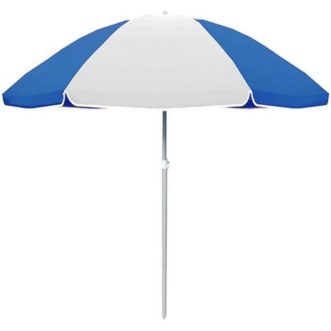 Sombrilla Oxford Acero Color Azul 160 cm Jardin Piscina Playa MARBUENO SUMMER