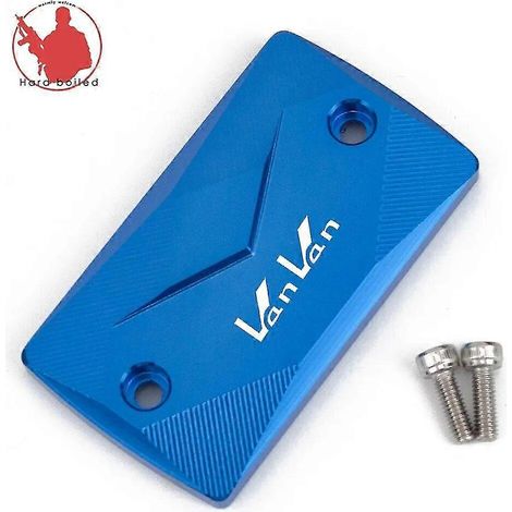 Für Suzuki Vanvan200 Vanvan 200 2003–2013, Motorradzubehör, CNC-Aluminium-Vorderradbremsflüssigkeitsbehälter-Kappenabdeckung – Blau (1/5)