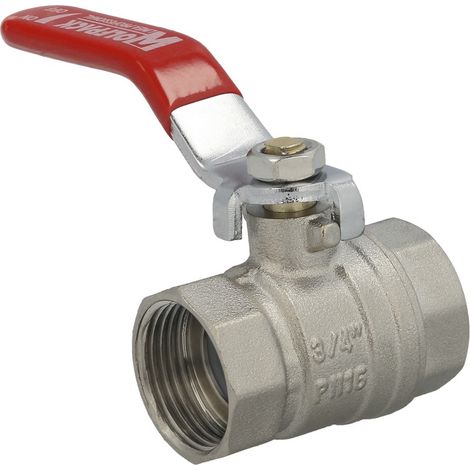 Vanne à Boule 3/4" Ronde en Laiton Femelle/Femelle (1/5)