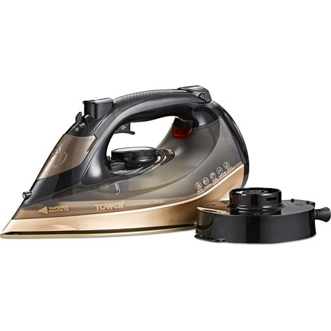TOWER T22022GLD - Ceraglide Cord/Cordless Iron (1/5)
