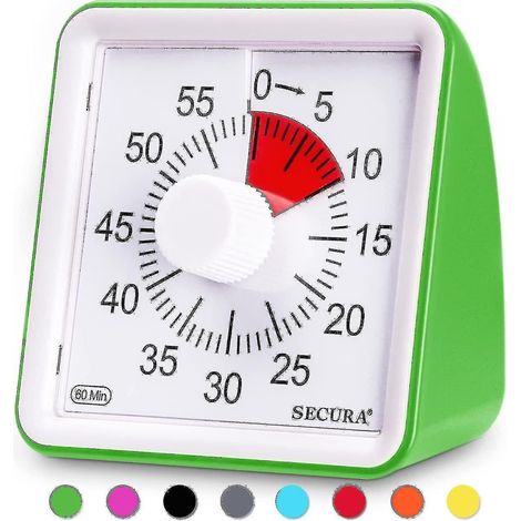 60-Minuten-Visualtimer, Countdown-Timer fürs Klassenzimmer, stiller Timer für Kinder und Erwachsene -ayane -suzuka--