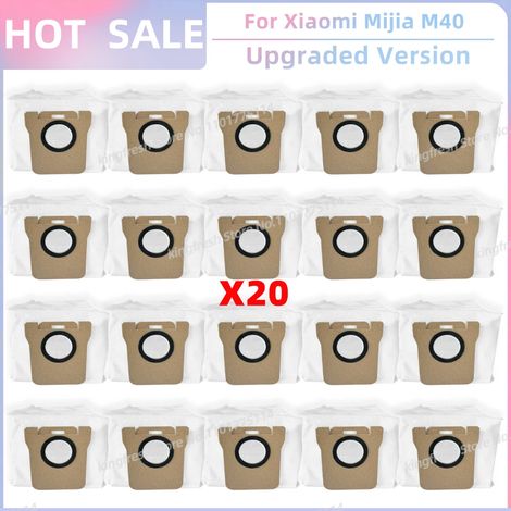Kompatible Ersatzteile für den Xiaomi Mijia M40 D110CN Staubsauger: Tricut-Bürstenkopf, Seitenbürste, HEPA-Filter, Reinigungstuch, Staubbeutel. – AquaForge
