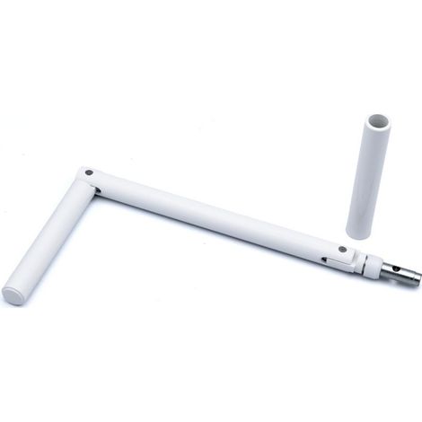 Manivelle ZF selectalu 180 + Goupille Blanche