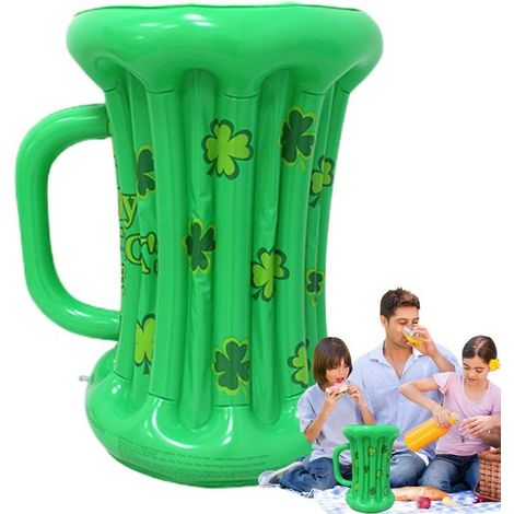 Mesa hinchable de póker y nevera portátil (naranja): mesa multifuncional para bebidas y juegos de cartas (1/5)