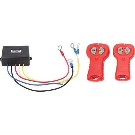 Kit de télécommande sans fil pour treuil DC12V/24V : réponse rapide et efficace, haute sécurité, pour camions, VTT et SUV. (1/5)