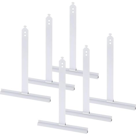 6 pcs Ressort de Suspendu pour volet Roulant, à Lames Courtes, Ressort en Acier à Queue d'aronde pour la Suspendu de Stores enrouleurs, pour Clips de volet Roulant (1/5)