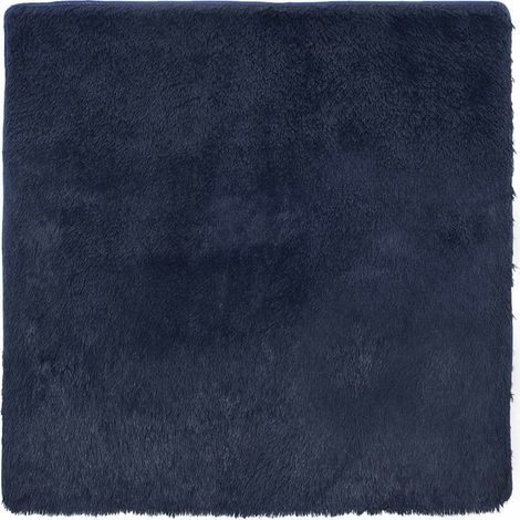 Maison Exclusive - Tapis shaggy à poils longs NAVARRA bleu marine 200x200 cm