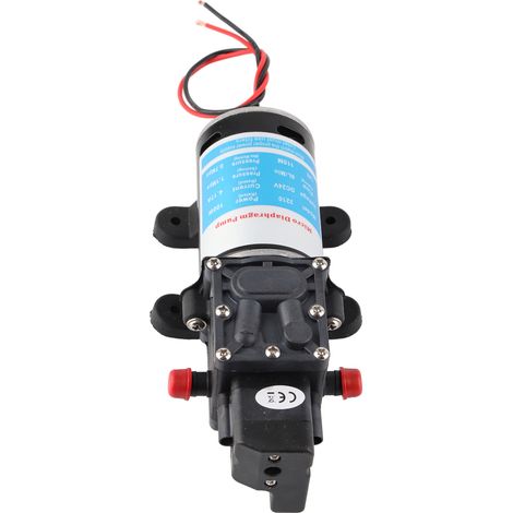 Pompe à eau électrique à membrane auto-amorçante haute pression avec pressostat 24 V 100 W (1/5)