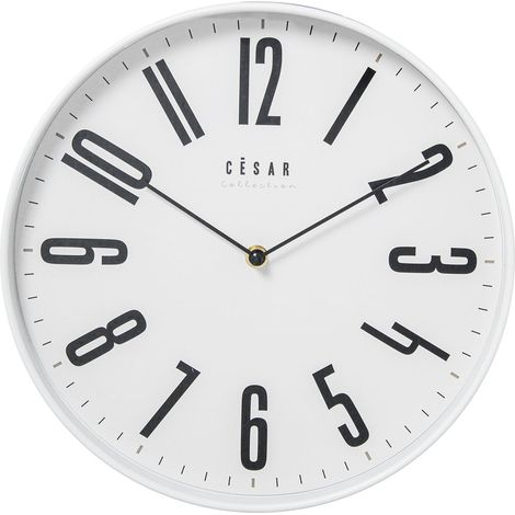 Orologio da Parete in Acrilico D30cm Nero Peraga Home