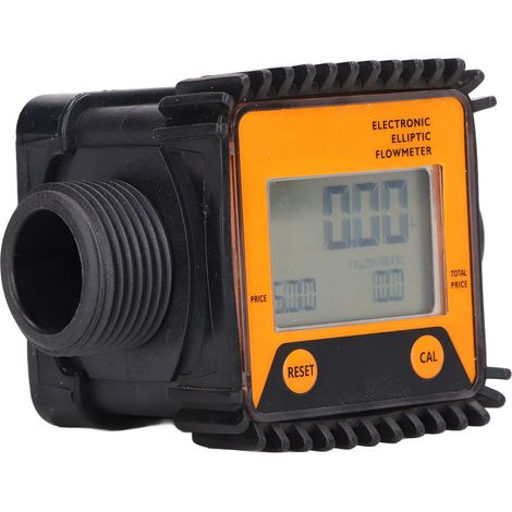 Débitmètre numérique professionnel pour carburant diesel, régulateur d'urée à engrenages pour produits chimiques et eau, 1 pouce K28 orange (1/5)