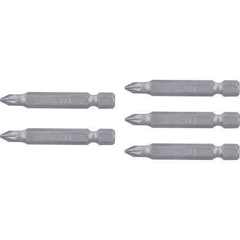 Puntas Pozidriv PZ1 para destornillador - 50 mm - 5 puntas