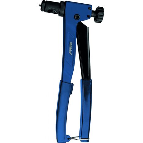 Dedra Remachadora de acero con bocas M3-M6 ergonómica