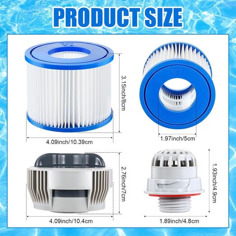 Distributeur chlore P05345 pour Lay‑Z‑Spa – Pièce chimique spa – Remplacement flotteur doseur