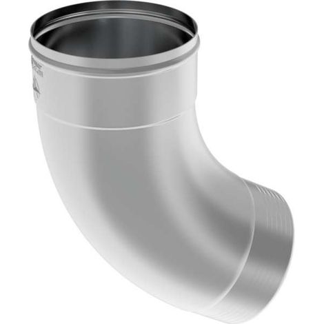 Zambelli Titanzink Meister-Bogen 60 Grad 100 mm mit Logo einteilig, 132000-E-ZAM