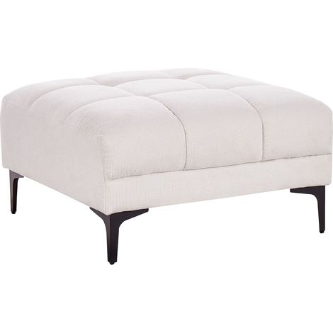 Ottoman ALNES Fabric Off-White (1/5)