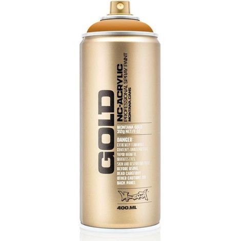 Bombe de peinture - Gold - Acrylique - Terra - G1250 - 400ml - Montana Cans