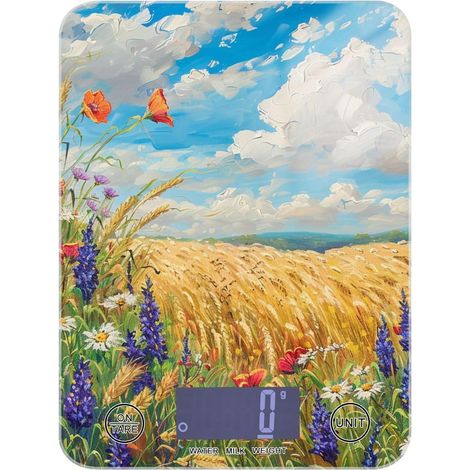 Quiet Countryside Balance alimentaire portable facile à nettoyer 5 kg/ (1/5)