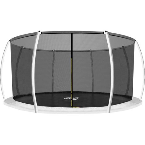 Aga Rete di protezione interna 366 cm per 8 aste Nera (circolare)