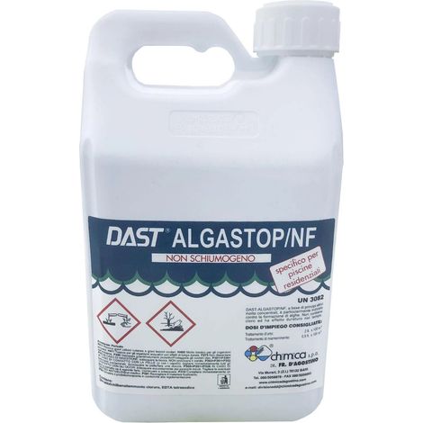 Alghicida " antialghe giornaliero per piscine  non schiumogeno -1 kg (1/4)