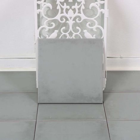 Aelle - Carrelage sol / mur effet ciment uni gris 20x20 cm 1900 MARENGO - Vendu par boîte de 1 m² (1/2)