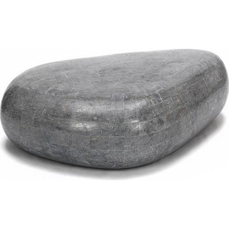 Modernes graues Steintischchen 7 cm 123 x H 27 (1/5)