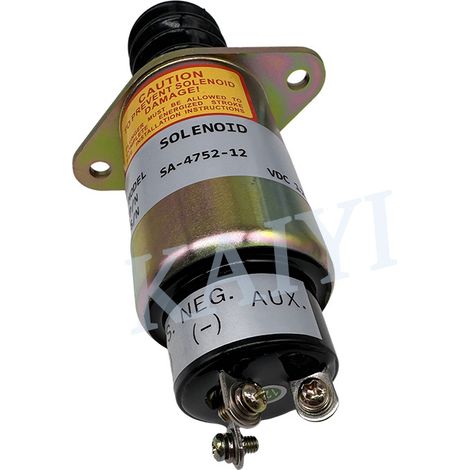 Électrovanne de coupure de flamme Woodward SA-4752-12, interrupteur de coupure de flamme, électrovanne de coupure de carburant, pièces pour excavatrice (1/4)