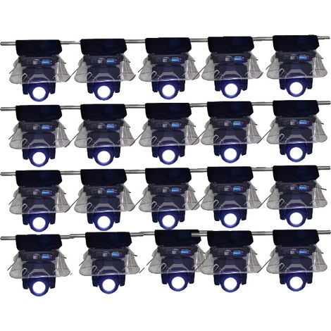 Regenschutzhülle für Projektoren, strapazierfähiges Material, vielseitig einsetzbar, Beam-Plastic, 20 Stück (1/2)