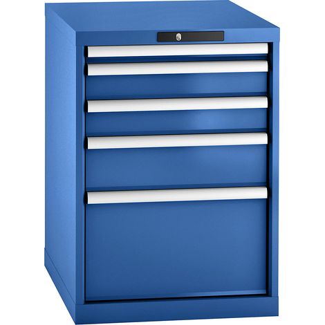 LISTA, Armoire à tiroirs en tôle d'acier, h x l 800 x 564 mm, (1/5)