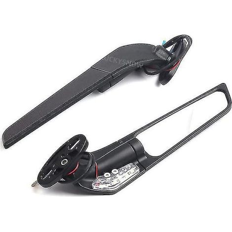 Modifizierter Rückspiegel mit Windabweiser für Suzuki GSX-R 600, 750, 1000, GSX-1300R, GSX-650F und GSX-R Motorräder (1/5)